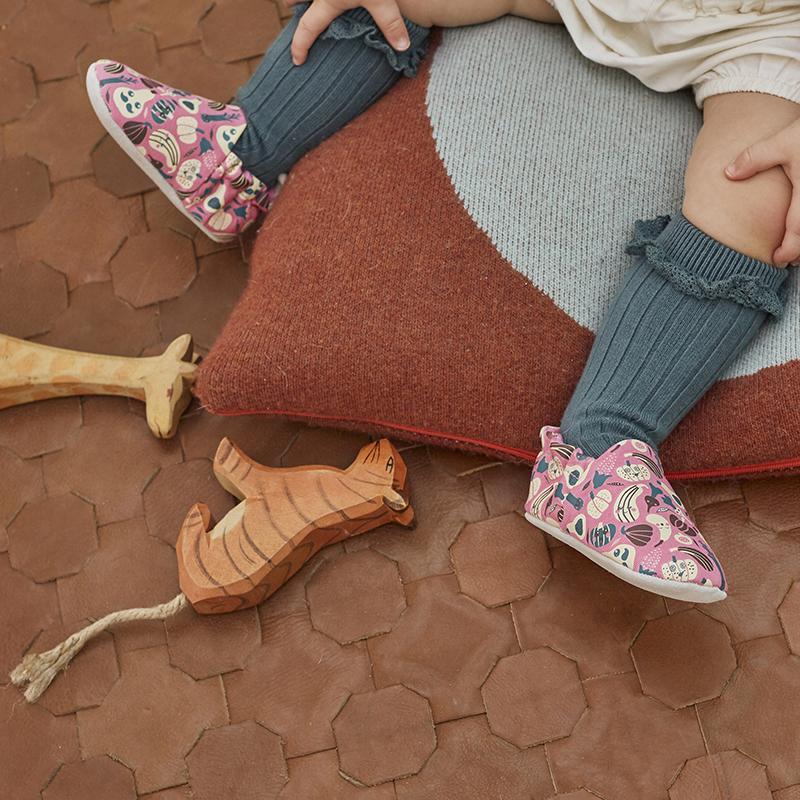 Harvest pink mini shoes Poco Nido Baby shoes Poco Nido