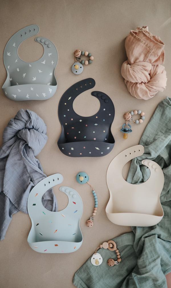 Muslin swaddle cognac mushie muslin mushie