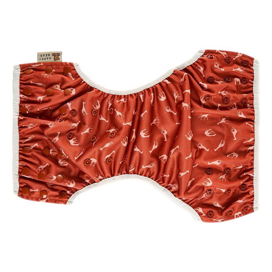 Fralda de natação reutilizável savanna Happy Bear