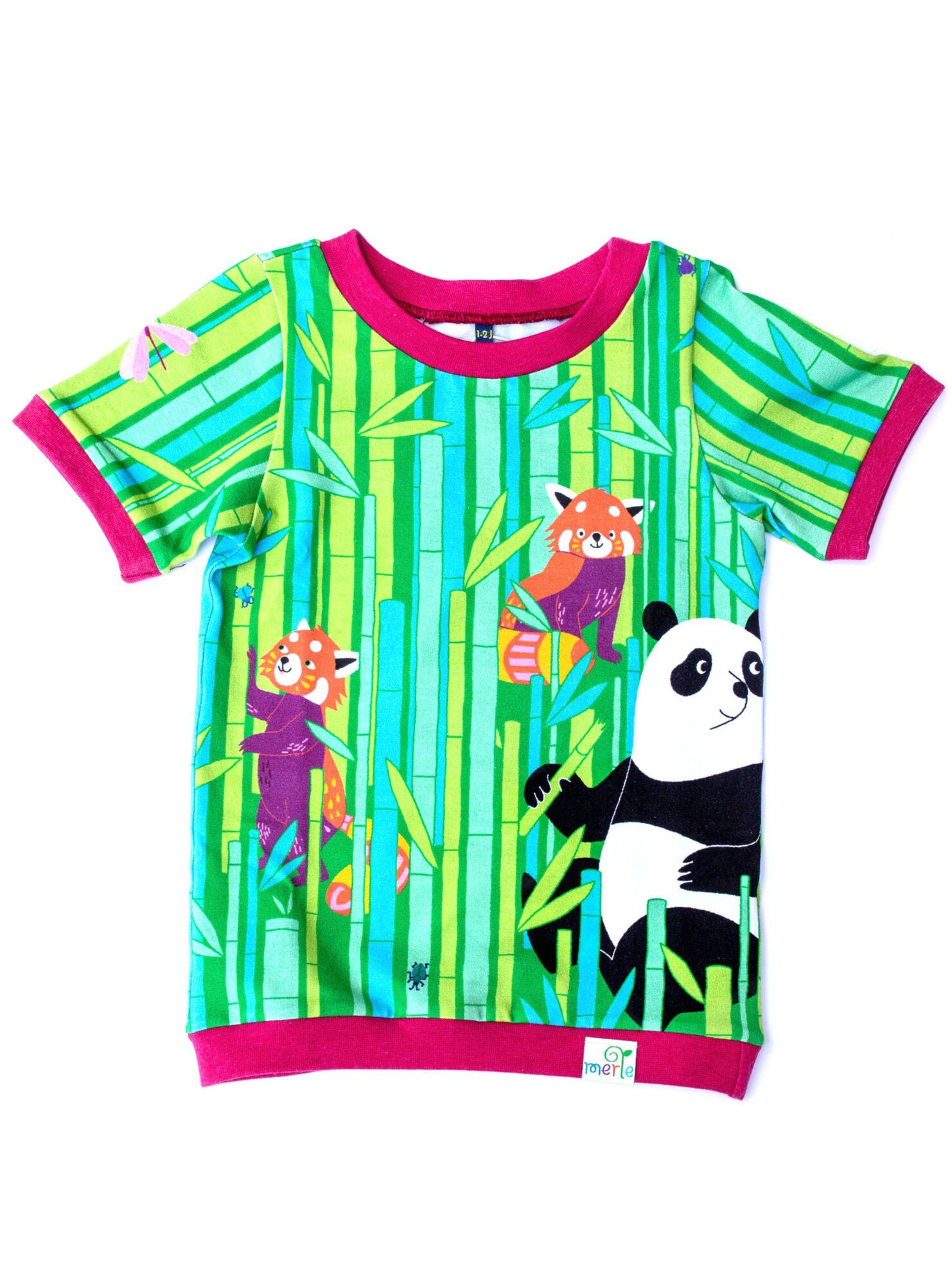 Panda forest t-shirt Merle Tops Merle