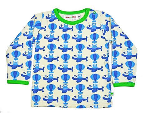 Airplane t-shirt Sture & Lisa Tops Sture & Lisa