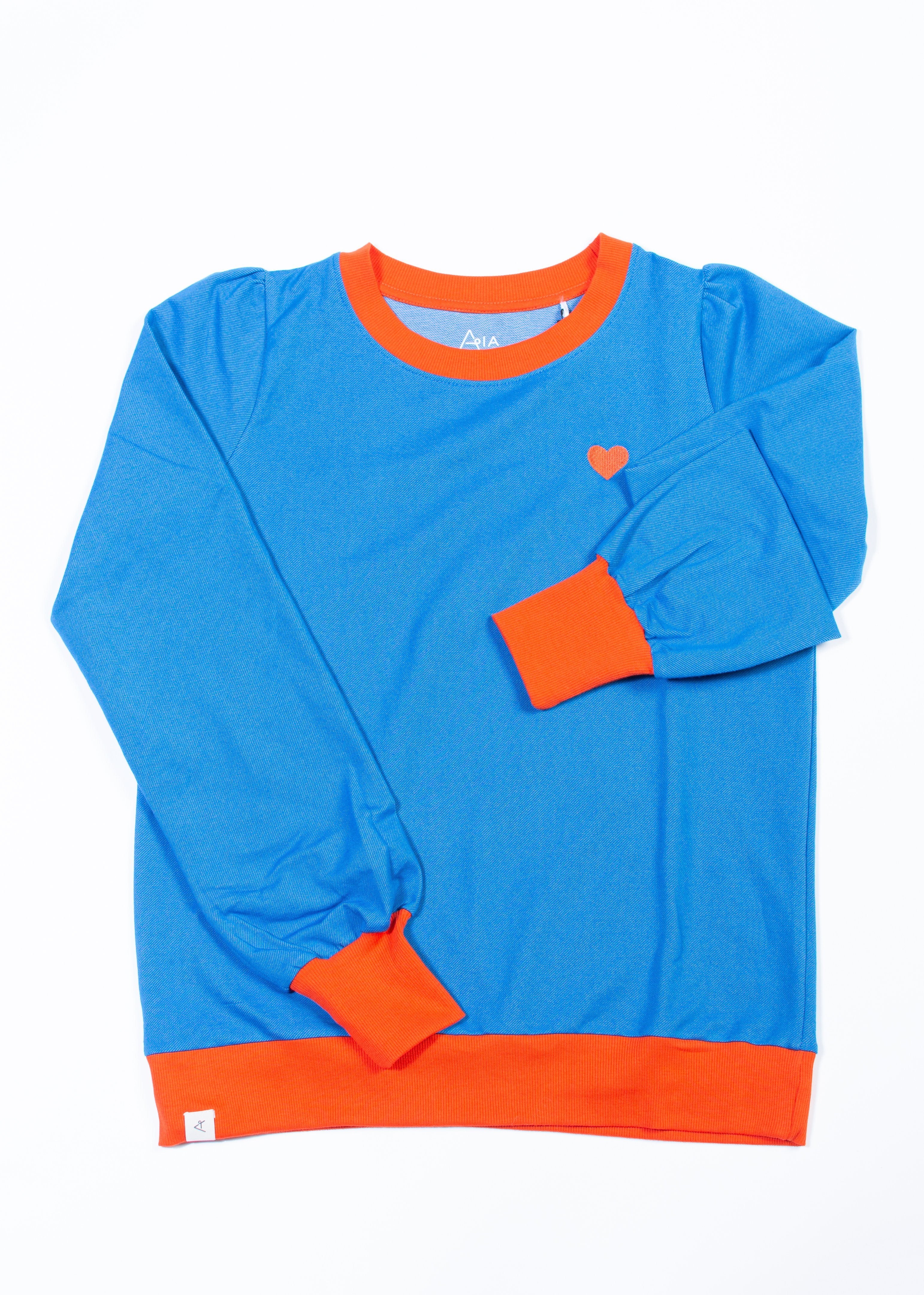 The sweat shirt for a cozy day - snorkel blue AiA WOMAN AlbaBaby Woman Alba of Denmark
