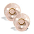 BIBS colour tie dye 2-pack pacifier blush Pacifier Bibs