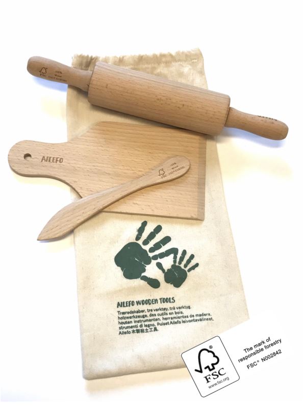Wooden tools Ailefo clay Ailefo