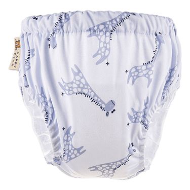 Cuecas de aprendizagem blue giraffe Underwear Happy Bear