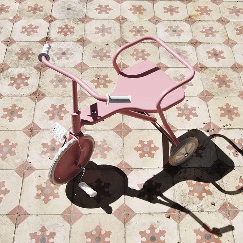 Metal tricycle vintage pink Foxrider Toys Foxrider