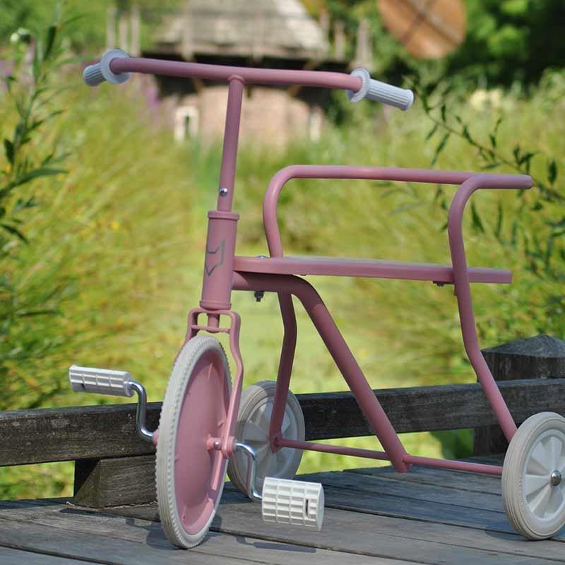 Metal tricycle vintage pink Foxrider Toys Foxrider