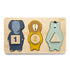 Wooden counting puzzle Trixie Toys Trixie