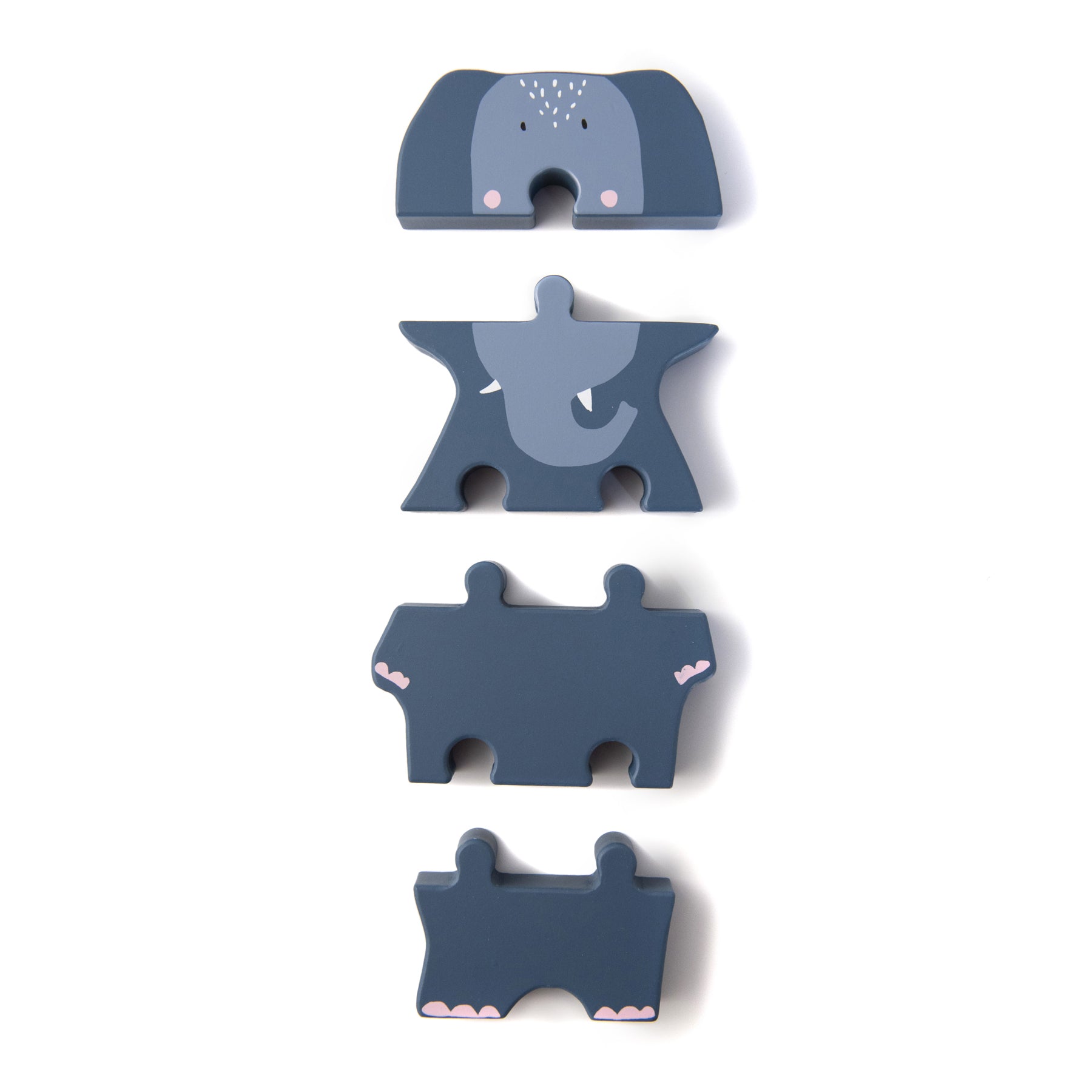 Puzzle de formas Mrs Elephant Toys Trixie