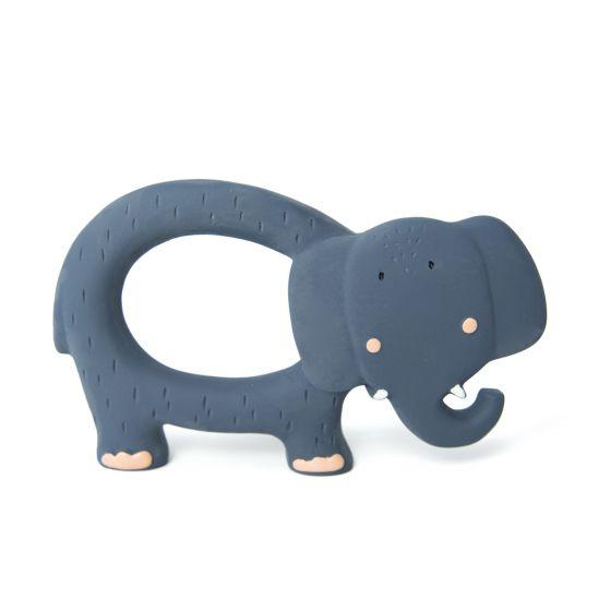 Natural rubber teether Mrs Elephant Trixie Toys Trixie