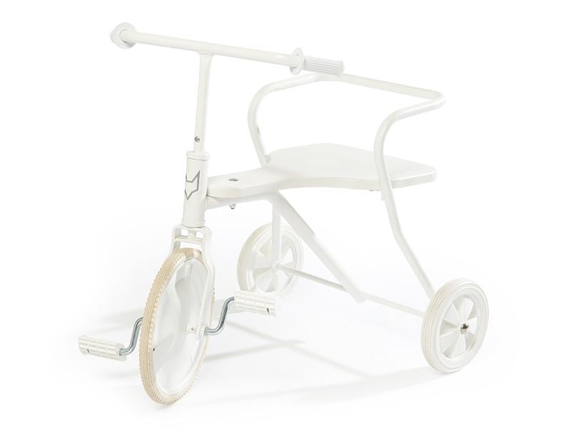 Metal tricycle white Foxrider Toys Foxrider