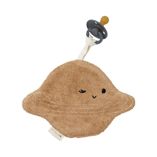 Pacifier cuddle clip Planet Caramel Fabelab pacifier clip Fabelab