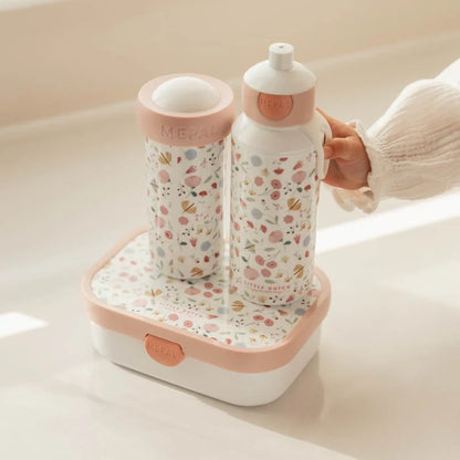 Garrafa pop up 400 ml flowers &amp; butterflies