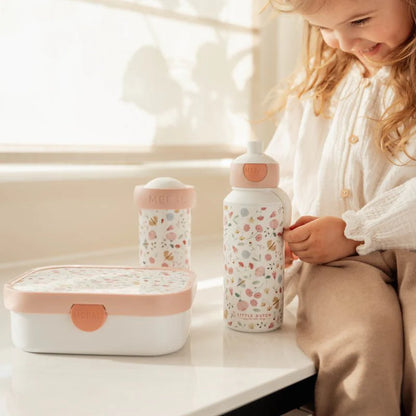Garrafa pop up 400 ml flowers &amp; butterflies