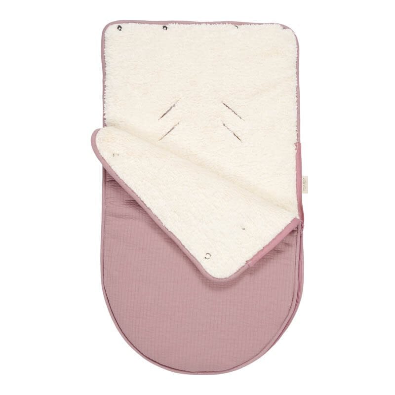 Saco de aquecimento p/ cadeira auto 0+ | pure mauve baby Little Dutch 