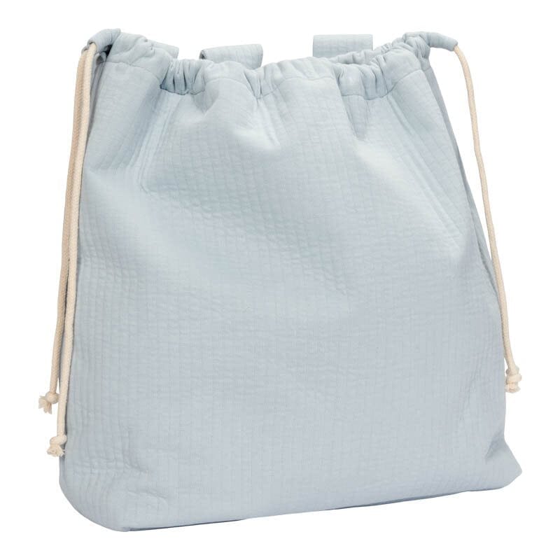 Saco de arrumação de brinquedos pure soft blue accessories Little Dutch 