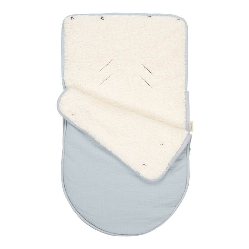 Saco de aquecimento p/ cadeira auto 0+ | soft pure blue baby Little Dutch 