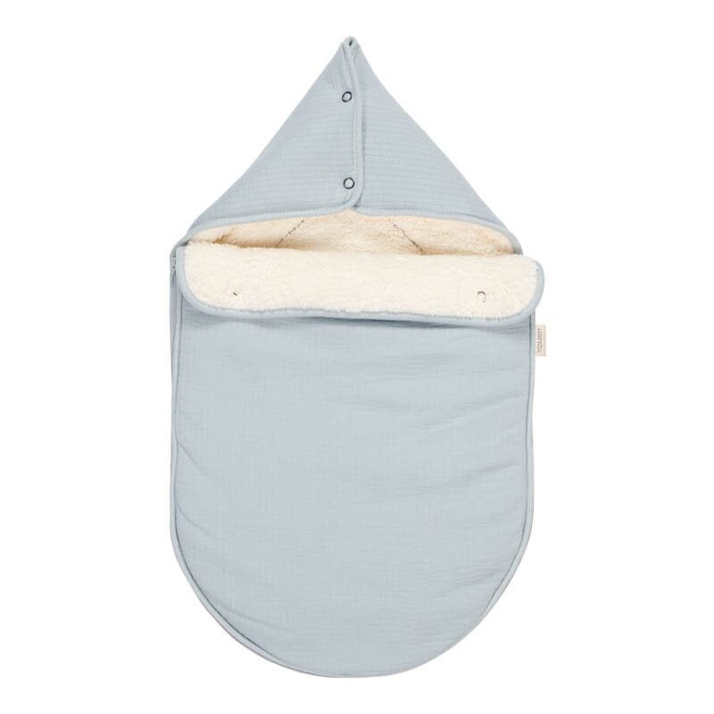 Saco de aquecimento p/ cadeira auto 0+ | soft pure blue baby Little Dutch 