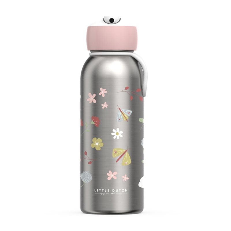 Garrafa térmica 350 ml flowers & butterflies Dinnerware Little Dutch