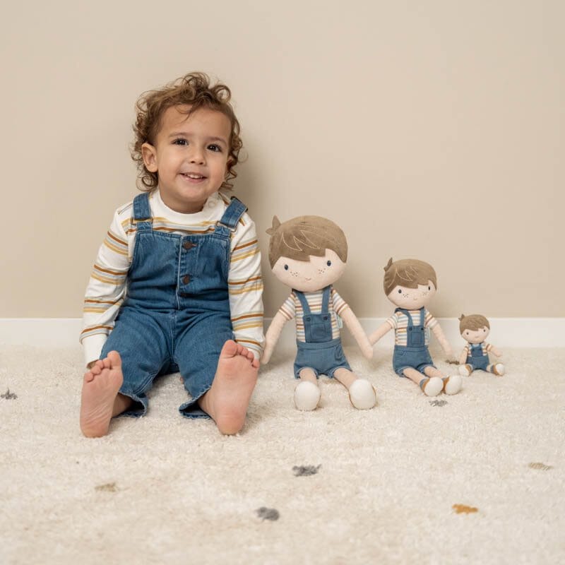 Boneco Jim stripes grande Toys Little Dutch 