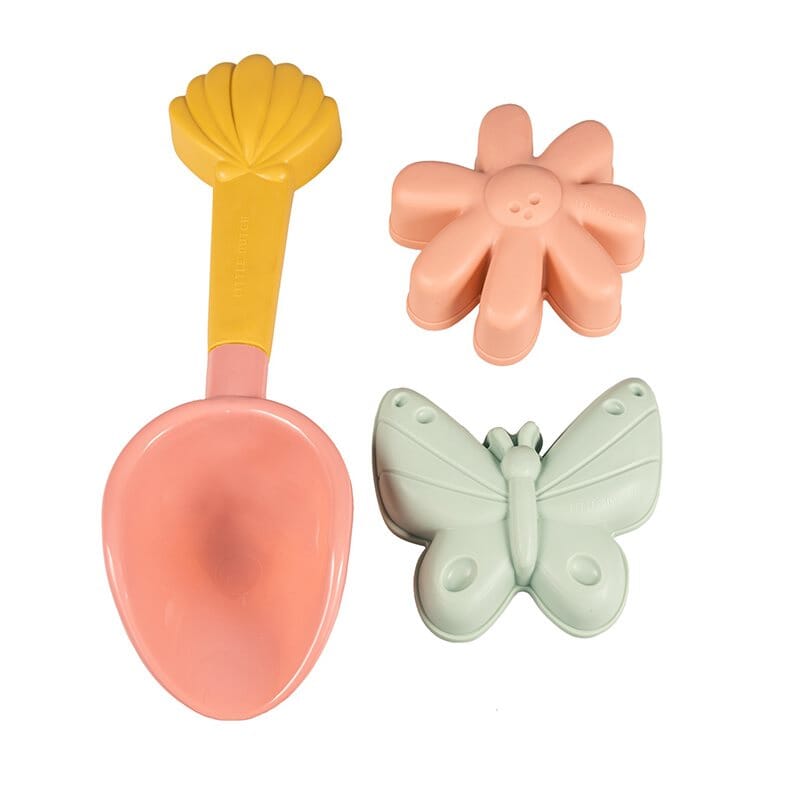 Conjunto de praia flowers &amp; butterflies Little Dutch 