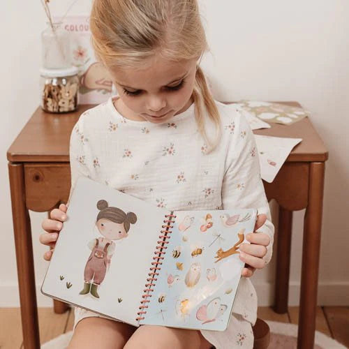 Livro Dress Up – Rosa &amp; Friends – Fairy Garden