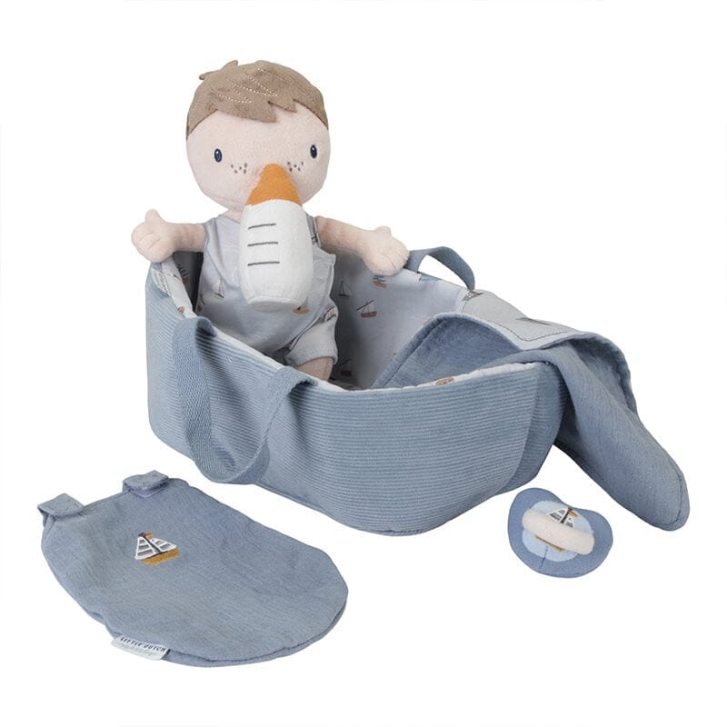 Bebé Jim na alcofa Toys Little Dutch
