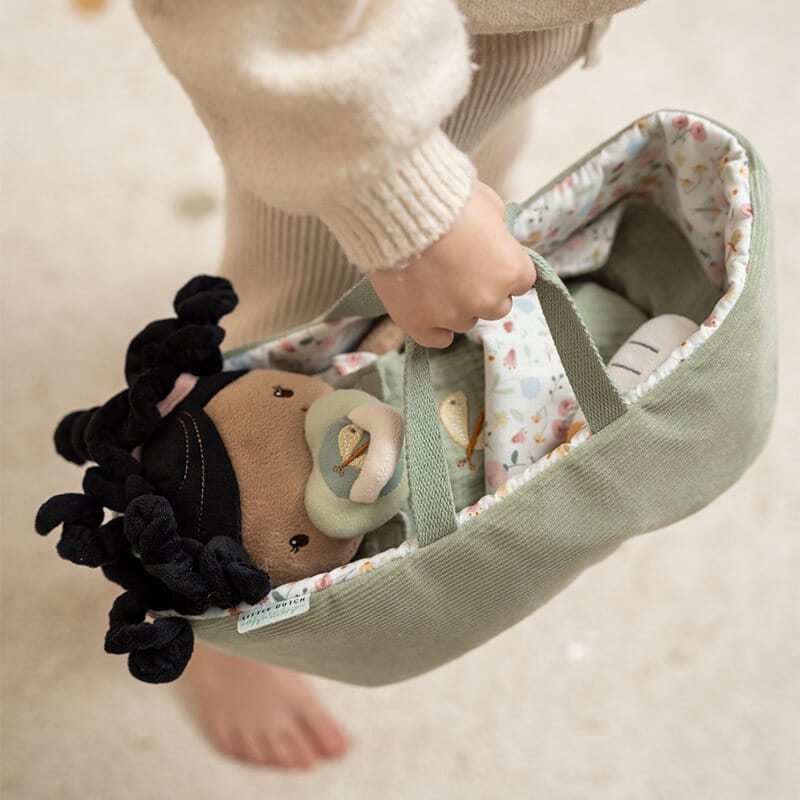 Bebé Evi na alcofa Toys Little Dutch