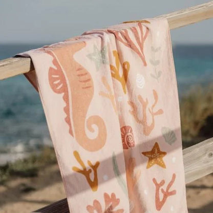 Toalha de praia ocean dreams pink