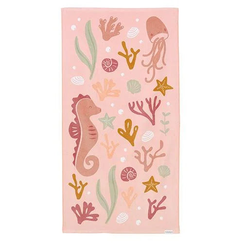Toalha de praia ocean dreams pink