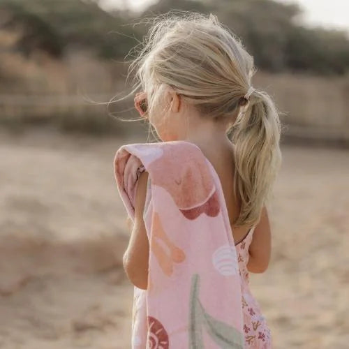 Toalha de praia ocean dreams pink