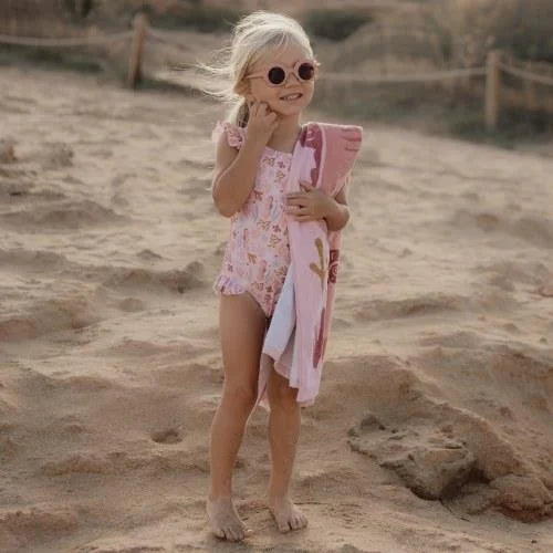Toalha de praia ocean dreams pink