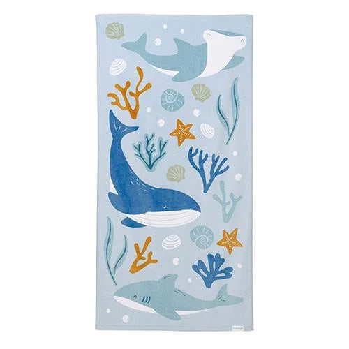 Toalha de praia ocean dreams blue