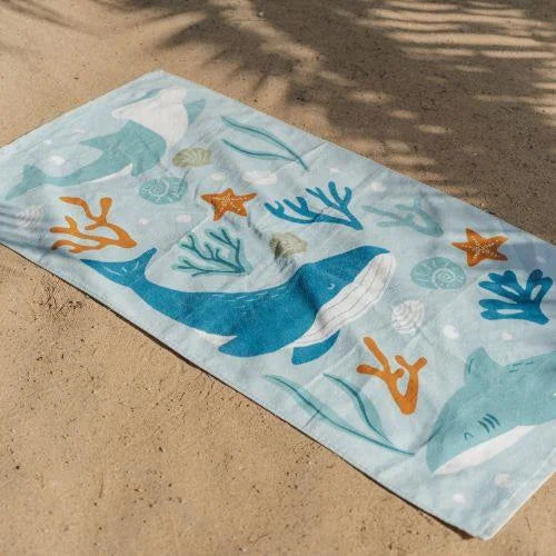 Toalha de praia ocean dreams blue