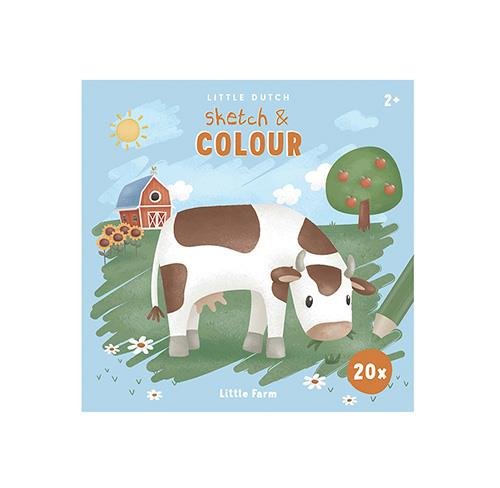 Livro para colorir Little Farm