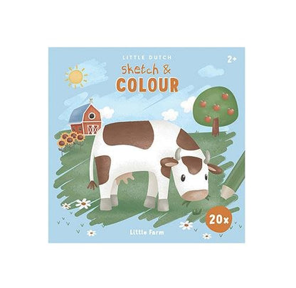 Livro para colorir Little Farm