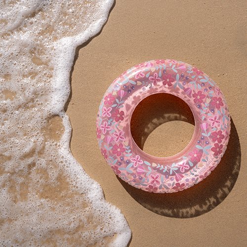 Bóia 50 cm pink flowers