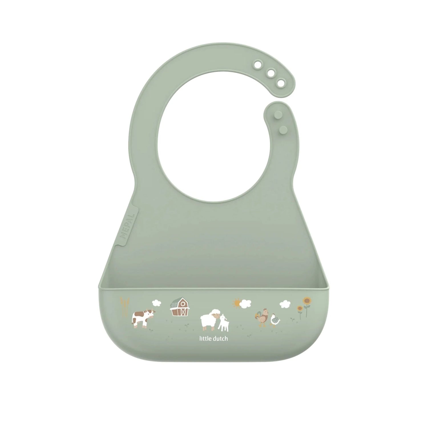 Babete de silicone Little Farm