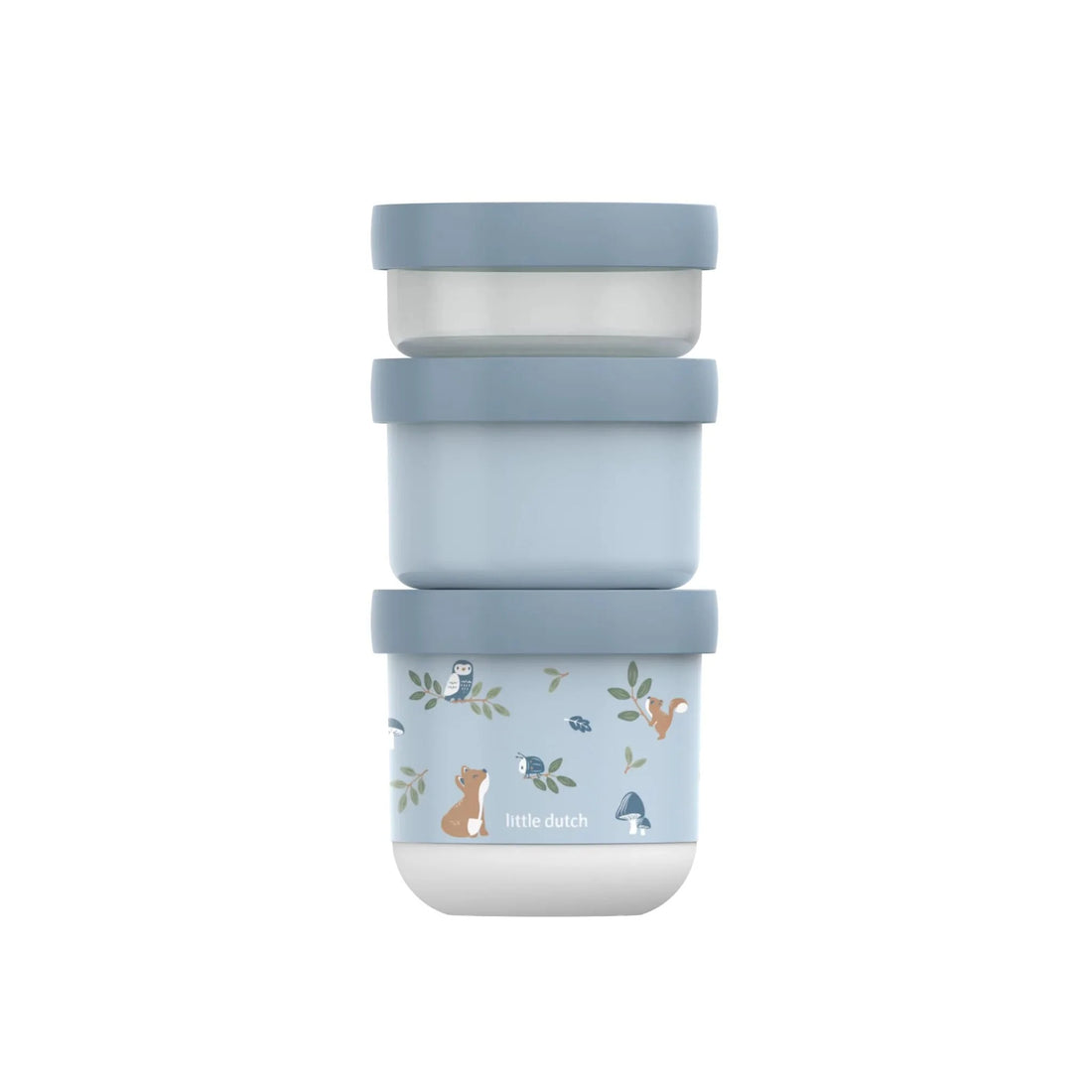 Snackboxes Empilháveis Mepal Mio 3 peças – forest friends