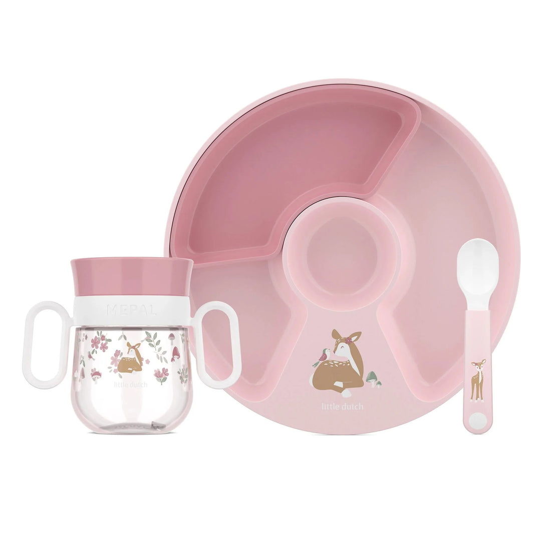 Conjunto de refeição bebé 3 peças Fairy Garden