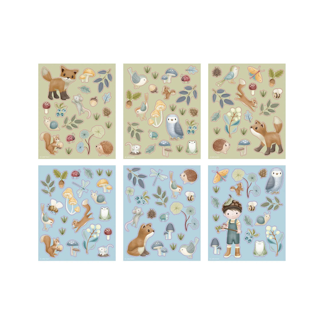 Autocolantes Forest Friends