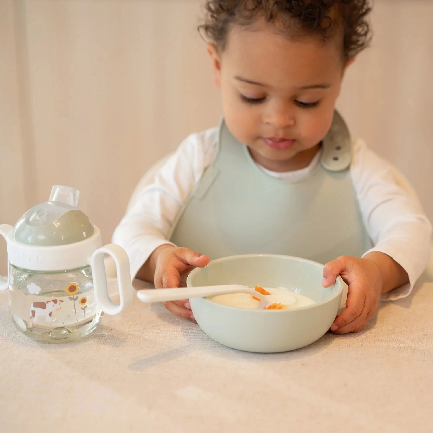 Babete de silicone Little Farm