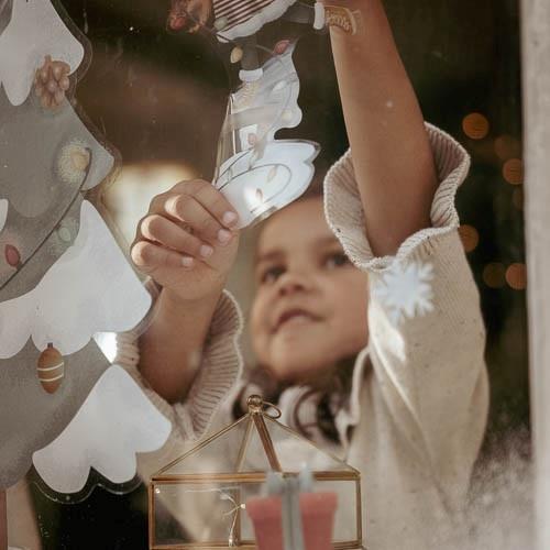 Autocolantes de janela árvore de Natal