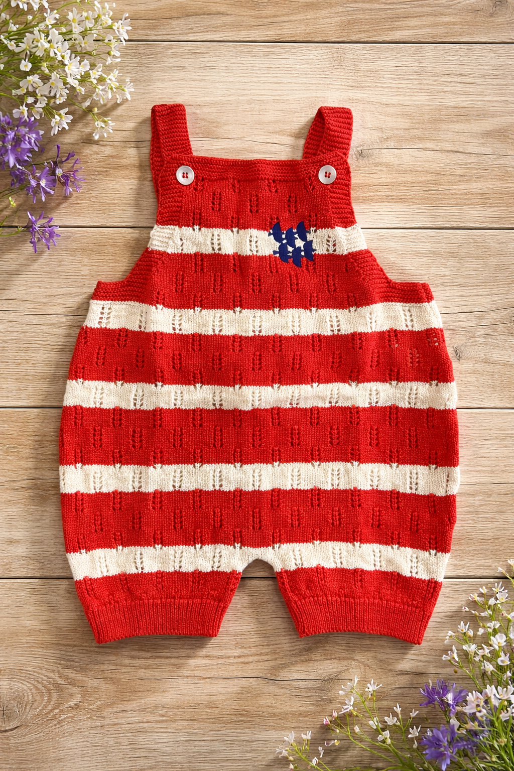 Playsuit riscas malha 2-3 anos (último tamanho disponível)