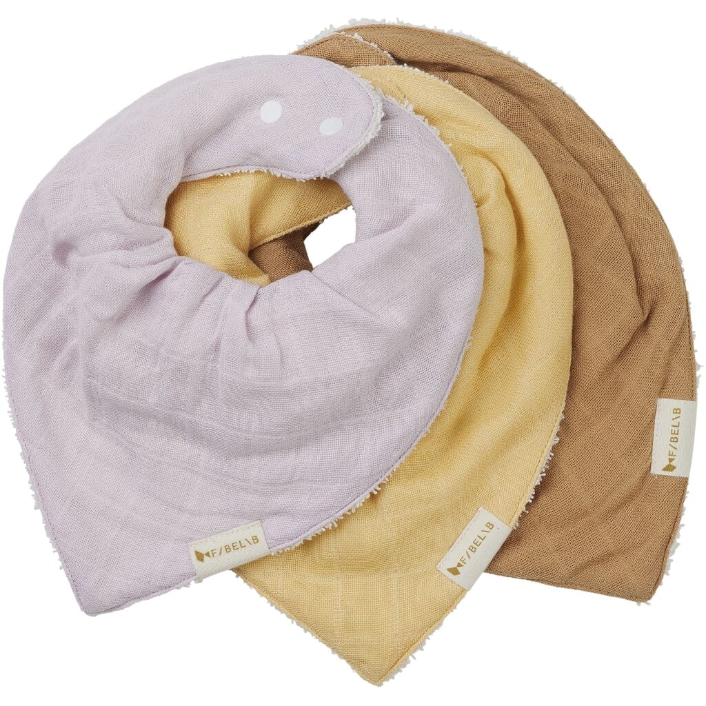 3 babetes bandana de musselina e turco star dust Fabelab