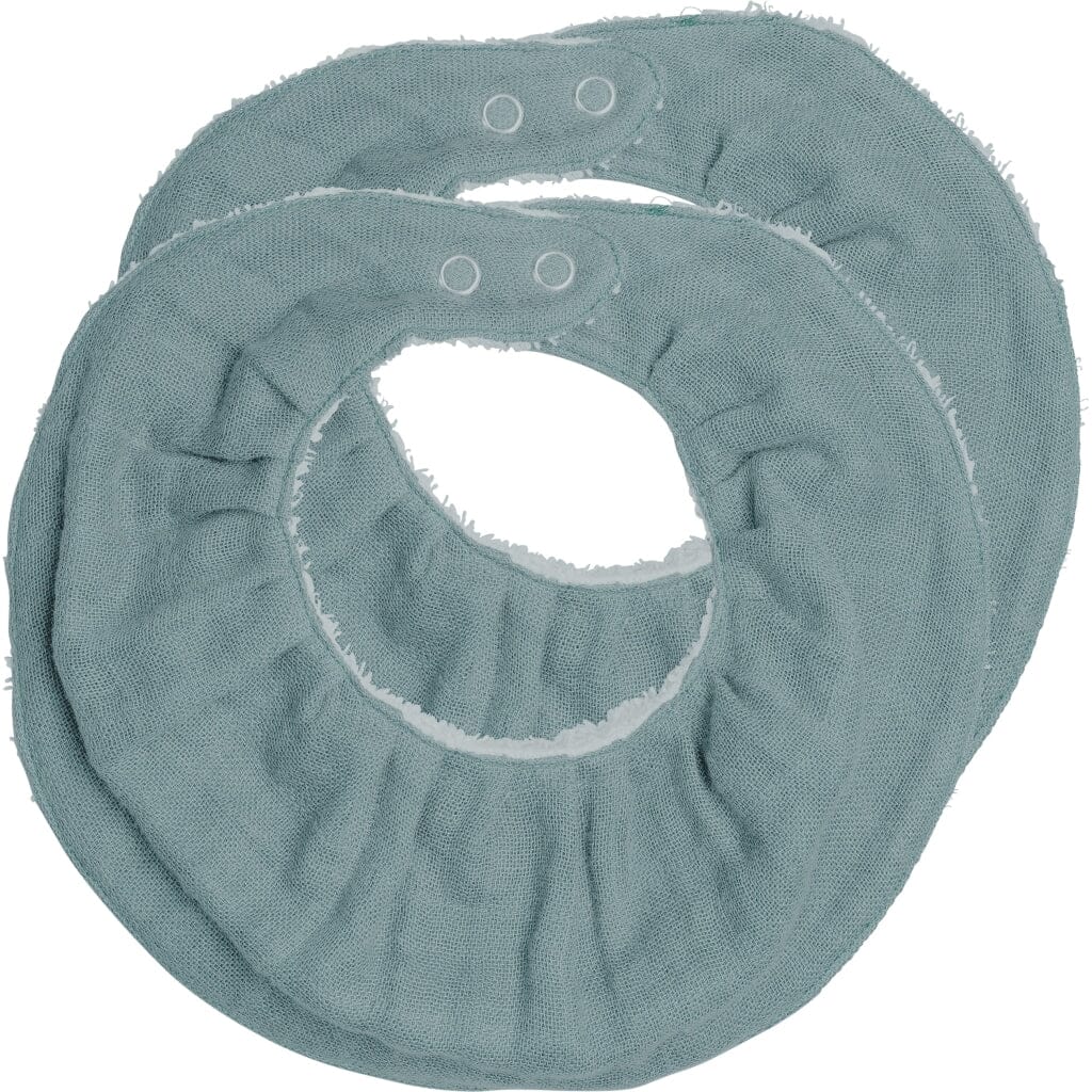 2 babetes golinha de musselina e turco cottage blue Fabelab
