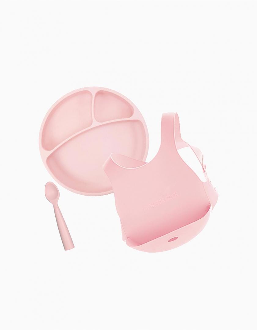 Conjunto de refeição rosa Dinnerware minikoioi 