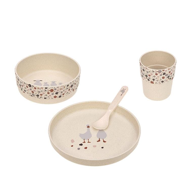 Conjunto de refeição tiny nature meal Lassig 