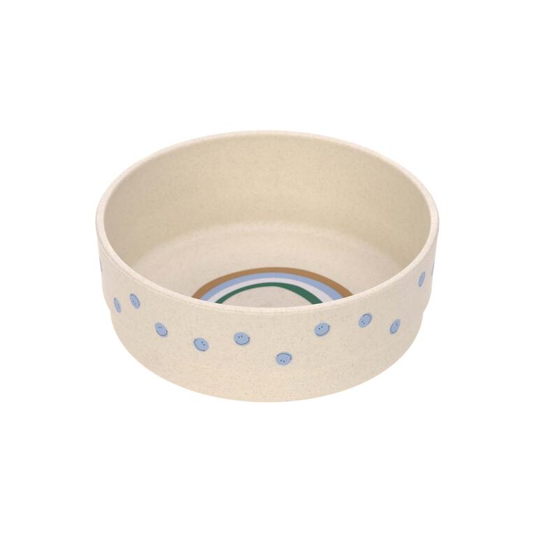 Taça anti-derrapante arco-íris azul