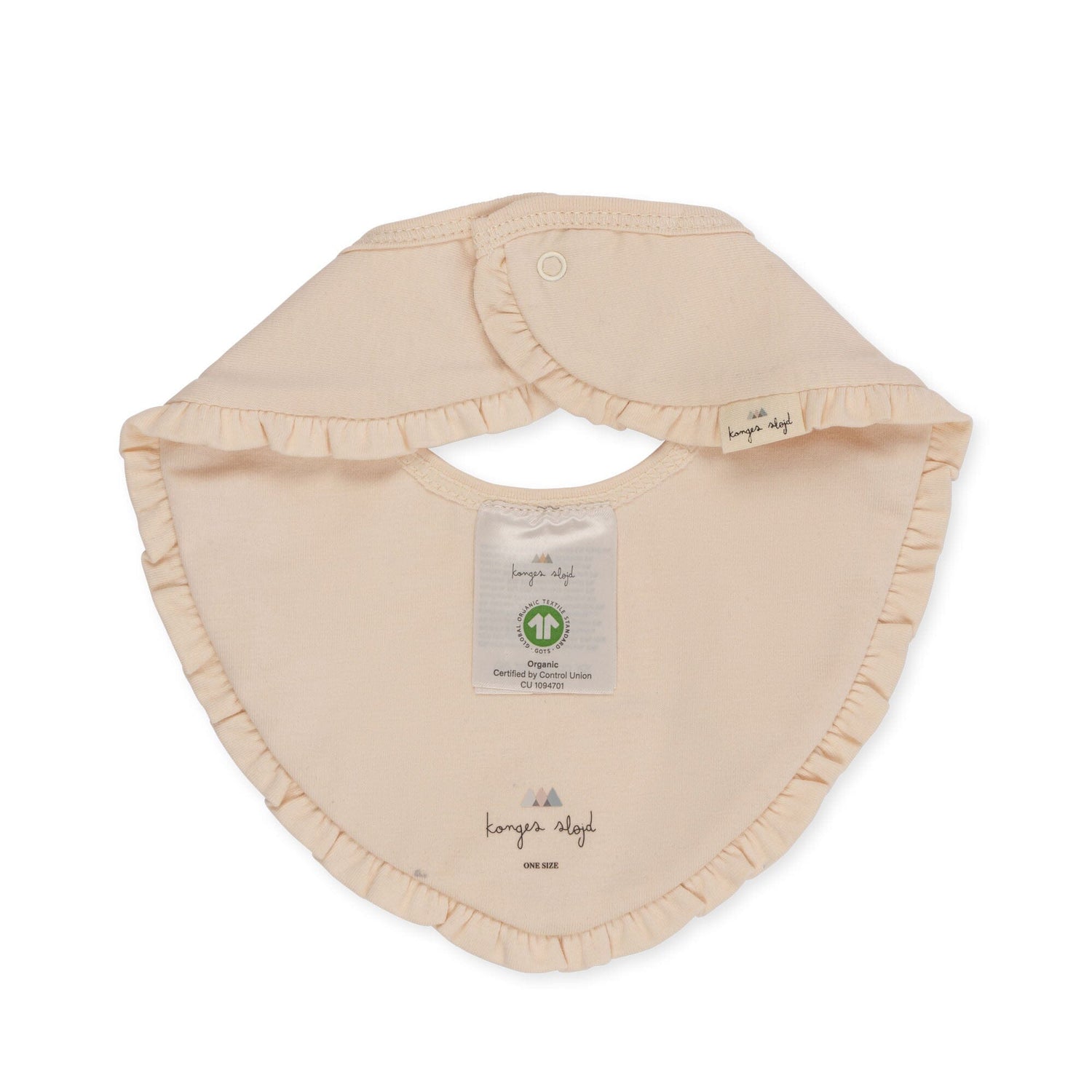 2 babetes impermeáveis com folhinho ma grande cérise | nouvelle peach Babete Konges sløjd 